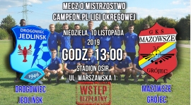 Drogowiec vs Mazowsze - GRAMY DLA JAKUBA!