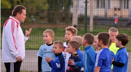 Trening najmłodszych w KT Ajax