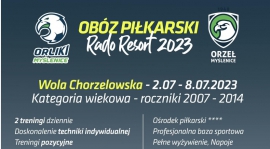 Zapisy na letni obóz piłkarski z Orłem i Orlikami Myślenice!