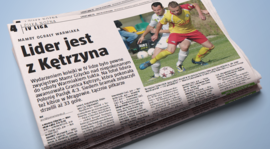 Gazeta Olsztyńska o meczu z rezerwami Stomilu