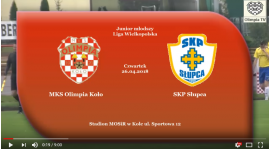ROCZNIK 2001/2002: MKS Olimpia Koło - SKP-MOS Słupca 26.04.2018 [VIDEO]