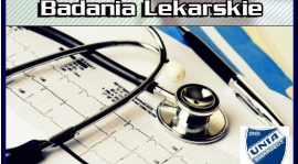 Uaktualniono zakładkę - BADANIA LEKARSKIE / Medical examination unit updated