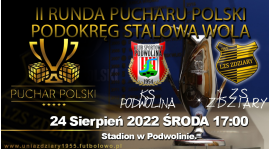 Pary II Rundy Pucharu Polski: KS Podwolina - LZS Zdziary.
