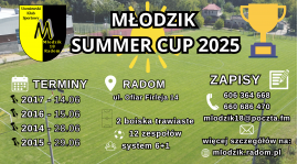 Zapraszamy na turnieje MŁODZIK SUMMER CUP 2025!