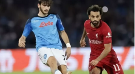 Liverpool-Napoli 2-0, 5 vittorie consecutive non portano il primo posto nel girone