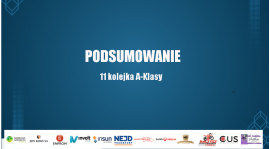 Podsumowanie 11 kolejki A-Klasy