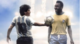 Die Fußballkönige Pelé und Maradona sind würdige Legenden