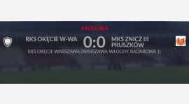4 kolejka  - mecz RKS Okęcie 0:0