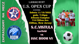 US Open Cup III runda: S.C.Vistula -IASC Boom