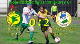 Tur 1921 Turek- KKS Włókniarz Kalisz 0:2, trampkarz C1