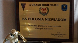 95 lat klubu - podziękowania.