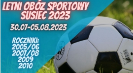 Letni Obóz Sportowy Susiec 30.07-5.08.2023
