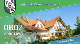 Sportowy obóz wakacyjny dzieci z roczników 2014-2018