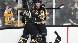 Bruins voittaa alijäämä, Win jännittävä Shootout vastaan Stars