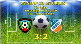 KS SEMP vs. KS URSUS