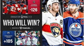 Eishockey-Fest, der Showdown auf dem Höhepunkt zwischen den Florida Panthers und den Edmonton Oilers