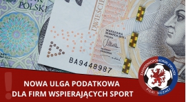 Zmiany podatkowe wpierające sport