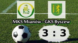 9 kolejka: MKS Mianów - GKS Byszew