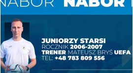 Nabór do drużyn młodzieżowych - Juniorzy Starsi