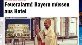 Piłkarze Bayernu ewakuowani z moskiewskiego hotelu