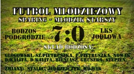 Młodzik starszy: Bodzos 7:0 LKS Jodłowa