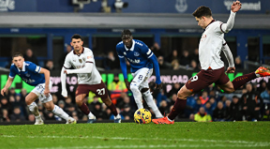 Manchester City slog Everton