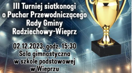 III edycja turnieju siatkonogi o Puchar Przewodniczącego Rady Gminy R-Wy!