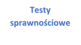 Testy sprawnościowe w czwartek 22.09 o godz. 17:45 na sali