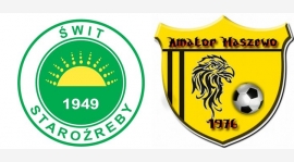 Zapowiedź meczu XIX kolejki ligi okręgowej: ŚWIT STAROŹREBY VS AMATOR MASZEWO