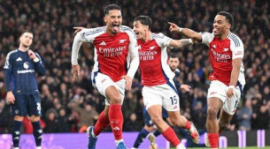 Arsenal 2-0 Manchester United, Amorim taber for første gang