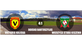 Sparing: Wierzyca Stara Kiszewa 1:4 Victoria Kaliska