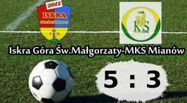 4 kolejka: Iskra Góra Św.Małgorzaty - MKS Mianów