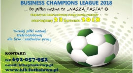 "DECATHLON Business Champions League 2018”... już wkrótce startujemy :-)