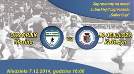 Futsal Orlik Mosina- TS Celuloza Kostrzyn 7.12.2014