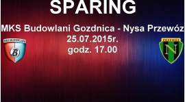 SPARING: MKS Budowlani Gozdnica - Nysa Przewóz