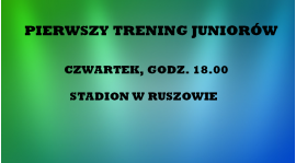 Trening juniorów