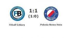 B klasa gr. II: Fitball Szklary - Polonia Nowa Huta 1:1