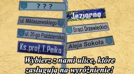 Projekt "Toponomastyka, czyli o tym jak historia zapisała się w nazwach ulic"