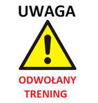 Środowy trening odwołany!