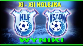 Wyniki XI I XII  kolejki KLF 2015/2016