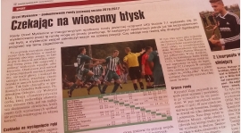 Piszą o nas: Czekając na wiosenny błysk