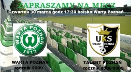 Sparing z Warta Poznań rocznik 2008 i 2009