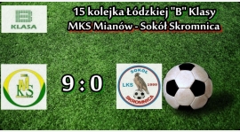 15 kolejka: MKS Mianów - Sokół Skromnica