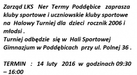 Turniej rocznik 2006 i młodsi 14.02.2006