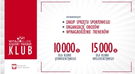 KS Orzeł Wałcz objęty dofinansowaniem w Programie KLUB 2019!