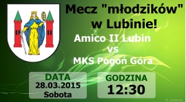 Młodzik: mecz MKS Pogoń Góra w Lubinie z Amico II Lubin