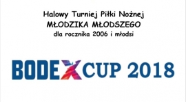 Halowy turniej piłki nożnej Młodzika młodszego BODEX CUP