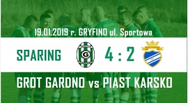 Sparing: Grot - Piast Karsko