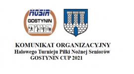 Komunikat organizacyjny turnieju Gostynin Cup 2021