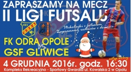 Mikołajki z futsalem. Zapraszamy na mecz FK Odra Opole - GSF Gliwice